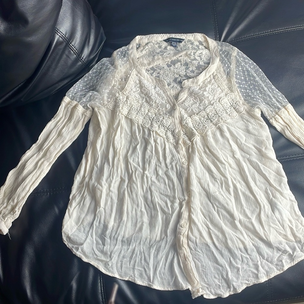American Eagle Outfitters Blouse Size Small
